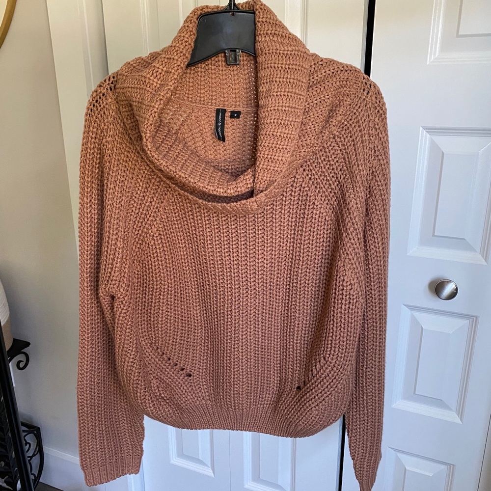 Cowl neck sweater